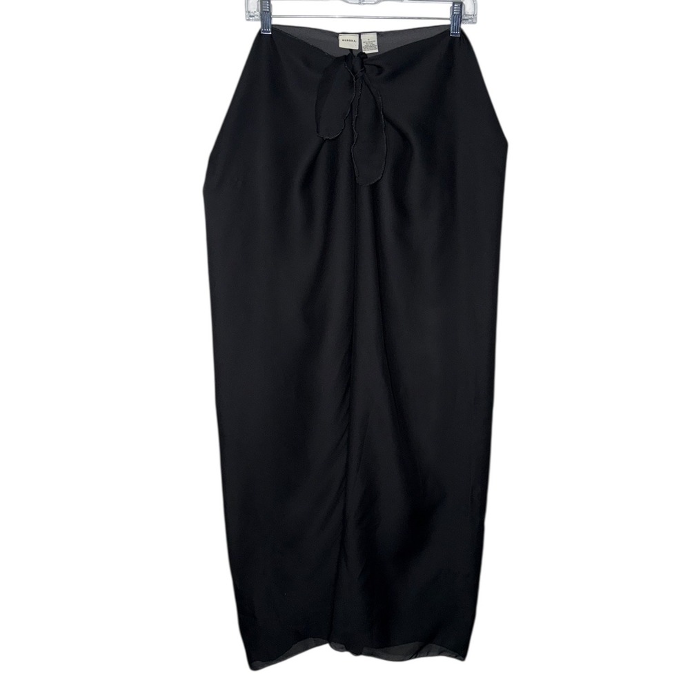 Mesh Tie Front‎ Merona Black Pants Sheer
